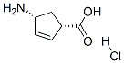 (1S,4R)-4-氨基-2-環(huán)戊烯羧酸鹽酸鹽結(jié)構(gòu)式_61865-62-1結(jié)構(gòu)式