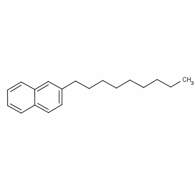 2-壬基萘結(jié)構(gòu)式_61886-67-7結(jié)構(gòu)式