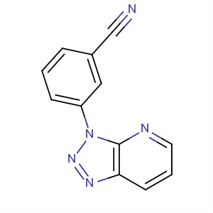 3-(3H-1,2,3-噻唑并[4,5-b]吡啶-3-基)苯甲腈結(jié)構(gòu)式_62052-03-3結(jié)構(gòu)式