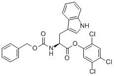 Z-l-tryptophan 2,4,5-三氯苯酯結(jié)構(gòu)式_62074-77-5結(jié)構(gòu)式
