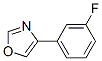 Oxazole, 4-(3-fluorophenyl)-(9ci)Structure,620971-54-2Structure Oxazole, 4-(3-fluorophenyl)-(9ci) Structure,620971-54-2Structure