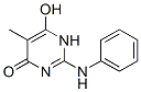 4(1H)-pyrimidinone, 6-hydroxy-5-methyl-2-(phenylamino)-(9ci)Structure,620984-87-4Structure 4(1H)-pyrimidinone, 6-hydroxy-5-methyl-2-(phenylamino)-(9ci) Structure,620984-87-4Structure