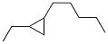 1-乙基-2-戊基環(huán)丙烷結(jié)構(gòu)式_62238-08-8結(jié)構(gòu)式