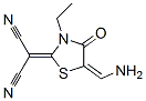 (9ci)-[5-(氨基亞甲基)-3-乙基-4-氧代-2-噻唑啉基]-丙二腈結(jié)構(gòu)式_623550-82-3結(jié)構(gòu)式