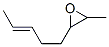 Oxirane, 2-methyl-3-(3-penten-1-yl)-Structure,623900-56-1Structure Oxirane, 2-methyl-3-(3-penten-1-yl)- Structure,623900-56-1Structure