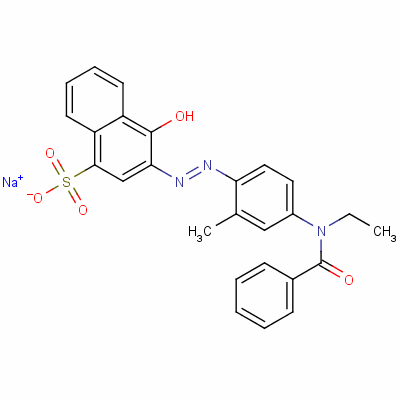 酸性紅6結構式_6245-59-6結構式