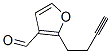 3-Furancarboxaldehyde, 2-(3-butynyl)-(9ci)Structure,625415-42-1Structure 3-Furancarboxaldehyde, 2-(3-butynyl)-(9ci) Structure,625415-42-1Structure
