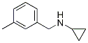 環(huán)丙基-(3-甲基-芐基)-胺結(jié)構(gòu)式_625437-44-7結(jié)構(gòu)式