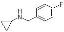 4-氟-N-環(huán)丙基芐胺結(jié)構(gòu)式_625437-46-9結(jié)構(gòu)式