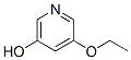 3-乙氧基-5-羥基吡啶結(jié)構(gòu)式_62566-59-0結(jié)構(gòu)式