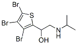 2-Isopropylamino-1-(3,4,5-tribromo-2-thienyl)ethanolStructure,62673-61-4Structure 2-Isopropylamino-1-(3,4,5-tribromo-2-thienyl)ethanol Structure,62673-61-4Structure