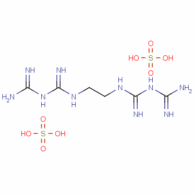 3,8-Diimino-2,4,7,9-tetraazadecanediamidine disulphateStructure,62708-53-6Structure 3,8-Diimino-2,4,7,9-tetraazadecanediamidine disulphate Structure,62708-53-6Structure
