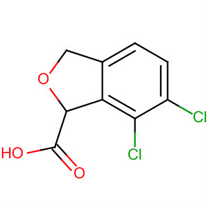 6,7-Dichloro-2,3-dihydro-2-benzofurancarboxylic acidStructure,62717-17-3Structure 6,7-Dichloro-2,3-dihydro-2-benzofurancarboxylic acid Structure,62717-17-3Structure