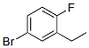 Benzene, 4-bromo-2-ethyl-1-fluoro- (9ci)Structure,627463-25-6Structure Benzene, 4-bromo-2-ethyl-1-fluoro- (9ci) Structure,627463-25-6Structure