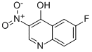 6-Fluoro-4-hydroxy-3-nitroquinolineStructure,628284-75-3Structure 6-Fluoro-4-hydroxy-3-nitroquinoline Structure,628284-75-3Structure