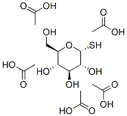 1-Thio-alpha-D-glucopyranose pentaacetateStructure,62860-10-0Structure 1-Thio-alpha-D-glucopyranose pentaacetate Structure,62860-10-0Structure