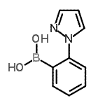 2-吡唑-1-苯硼酸結(jié)構(gòu)式_628692-18-2結(jié)構(gòu)式