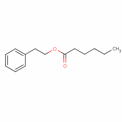Hexanoic acid, 2-phenylethyl esterStructure,6290-37-5Structure Hexanoic acid, 2-phenylethyl ester Structure,6290-37-5Structure