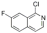1-Chloro-7-fluoroisoquinolineStructure,630422-89-8Structure 1-Chloro-7-fluoroisoquinoline Structure,630422-89-8Structure