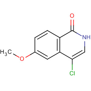 4-Chloro-6-methoxy-1(2h)-isoquinolinoneStructure,630423-37-9Structure 4-Chloro-6-methoxy-1(2h)-isoquinolinone Structure,630423-37-9Structure