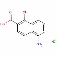 5-Amino-1-hydroxy-2-naphthoic acid hydrochlorideStructure,63163-95-1Structure 5-Amino-1-hydroxy-2-naphthoic acid hydrochloride Structure,63163-95-1Structure