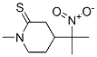 2-Piperidinethione, 1-methyl-4-(1-methyl-1-nitroethyl)-Structure,632335-66-1Structure 2-Piperidinethione, 1-methyl-4-(1-methyl-1-nitroethyl)- Structure,632335-66-1Structure