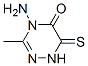 1,2,4-Triazin-5(4h)-one, 4-amino-1,6-dihydro-3-methyl-6-thioxo-(9ci)Structure,633297-83-3Structure 1,2,4-Triazin-5(4h)-one, 4-amino-1,6-dihydro-3-methyl-6-thioxo-(9ci) Structure,633297-83-3Structure