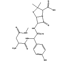 AspoxicillinStructure,63358-49-6Structure Aspoxicillin Structure,63358-49-6Structure