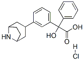 alpha-羥基-alpha-苯基苯乙酸(3-內(nèi)型)-8-氮雜雙環(huán)[3.2.1]辛-3-基酯鹽酸鹽結(jié)構(gòu)式_63516-30-3結(jié)構(gòu)式