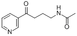 4-(Acetylmethylamino)-1-(3-pyridyl)-1-butanoneStructure,63551-23-5Structure 4-(Acetylmethylamino)-1-(3-pyridyl)-1-butanone Structure,63551-23-5Structure