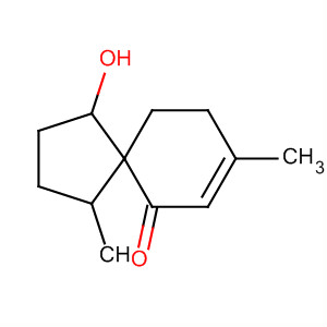 1-Hydroxy-4,8-dimethylspiro[4.5]dec-7-en-6-one Structure,63646-91-3Structure