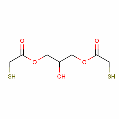 2-Hydroxy-1,3-propanediyl bis(mercaptoacetate)Structure,63657-12-5Structure 2-Hydroxy-1,3-propanediyl bis(mercaptoacetate) Structure,63657-12-5Structure