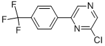 2-Chloro-6-(4-(trifluoromethyl)phenyl)pyrazineStructure,637352-84-2Structure 2-Chloro-6-(4-(trifluoromethyl)phenyl)pyrazine Structure,637352-84-2Structure