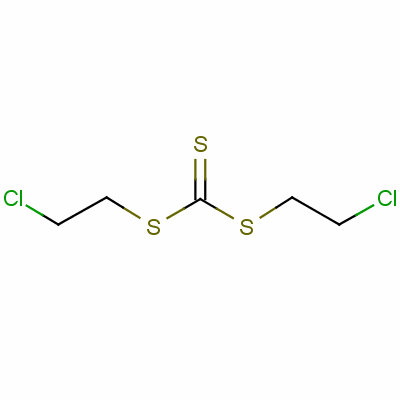 Trithiocarbonic acid bis(2-chloroethyl) esterStructure,63938-92-1Structure Trithiocarbonic acid bis(2-chloroethyl) ester Structure,63938-92-1Structure