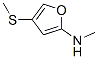 2-Furanamine, n-methyl-4-(methylthio)-Structure,639465-56-8Structure 2-Furanamine, n-methyl-4-(methylthio)- Structure,639465-56-8Structure