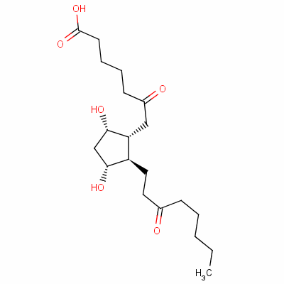 (9Alpha,11alpha)-9,11-dihydroxy-6,15-dioxo-prostan-1-oic acidStructure,63983-53-9Structure (9Alpha,11alpha)-9,11-dihydroxy-6,15-dioxo-prostan-1-oic acid Structure,63983-53-9Structure