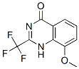 4(1H)-quinazolinone, 8-methoxy-2-(trifluoromethyl)-(9ci)Structure,640297-55-8Structure 4(1H)-quinazolinone, 8-methoxy-2-(trifluoromethyl)-(9ci) Structure,640297-55-8Structure