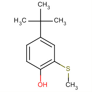4-Tert-butyl-2-(methylthio)phenolStructure,64096-97-5Structure 4-Tert-butyl-2-(methylthio)phenol Structure,64096-97-5Structure