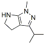 (9CI)-1,4,5,6-四氫-1-甲基-3-(1-甲基乙基)-吡咯并[2,3-c]吡唑結構式_641578-55-4結構式