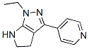 (9CI)-1-乙基-1,4,5,6-四氫-3-(4-吡啶)-吡咯并[2,3-c]吡唑結(jié)構(gòu)式_641584-75-0結(jié)構(gòu)式