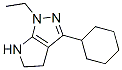 (9CI)-3-環(huán)己基-1-乙基-1,4,5,6-四氫-吡咯并[2,3-c]吡唑結(jié)構(gòu)式_641585-04-8結(jié)構(gòu)式