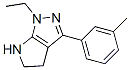(9CI)-1-乙基-1,4,5,6-四氫-3-(3-甲基苯基)-吡咯并[2,3-c]吡唑結(jié)構(gòu)式_641586-42-7結(jié)構(gòu)式