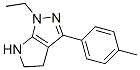 (9CI)-1-乙基-1,4,5,6-四氫-3-(4-甲基苯基)-吡咯并[2,3-c]吡唑結(jié)構(gòu)式_641586-59-6結(jié)構(gòu)式