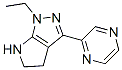 (9CI)-1-乙基-1,4,5,6-四氫-3-吡嗪-吡咯并[2,3-c]吡唑結(jié)構(gòu)式_641587-16-8結(jié)構(gòu)式