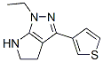 (9CI)-1-乙基-1,4,5,6-四氫-3-(3-噻吩)-吡咯并[2,3-c]吡唑結(jié)構(gòu)式_641592-97-4結(jié)構(gòu)式