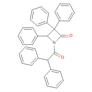 3,3,4-Triphenyl-1-(diphenylacetyl)azetidin-2-oneStructure,64187-60-6Structure 3,3,4-Triphenyl-1-(diphenylacetyl)azetidin-2-one Structure,64187-60-6Structure