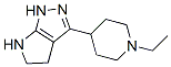 (9CI)-3-(1-乙基-4-哌啶基)-1,4,5,6-四氫-吡咯并[2,3-c]吡唑結構式_641991-57-3結構式