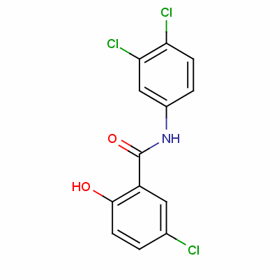 3’,4’,5-TrichlorosalicylanilideStructure,642-84-2Structure 3’,4’,5-Trichlorosalicylanilide Structure,642-84-2Structure