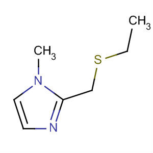 (9ci)-2-[(乙基硫代)甲基]-1-甲基-1H-咪唑結(jié)構(gòu)式_642075-20-5結(jié)構(gòu)式