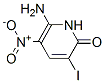 2(1H)-Pyridinone, 6-amino-3-iodo-5-nitro-Structure,642460-96-6Structure 2(1H)-Pyridinone, 6-amino-3-iodo-5-nitro- Structure,642460-96-6Structure